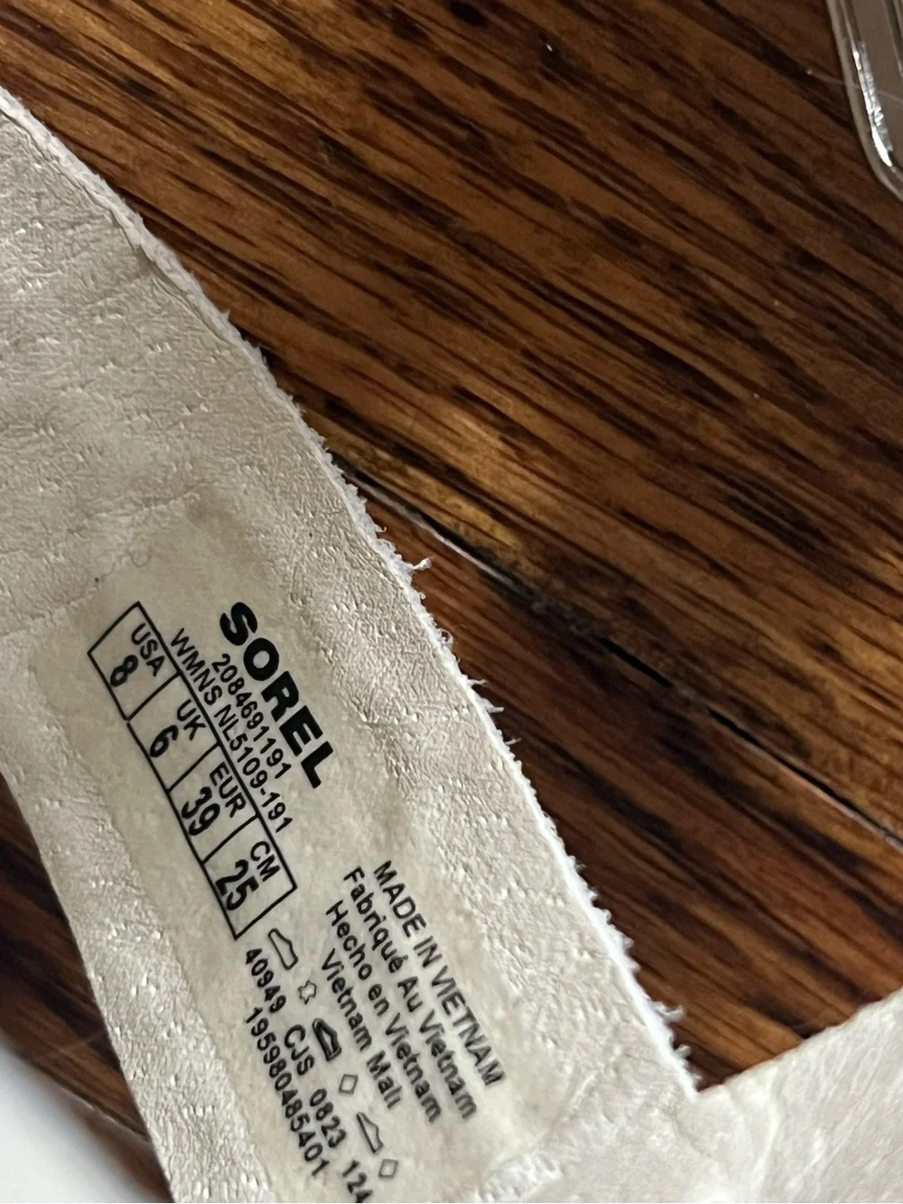 Sorel White Cream Platform Fisherman Sandals